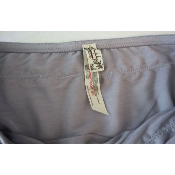 Free People Women's Sz XS Dove Gray Combo Icing On Top Ruffled Shorties Panties - Picture 3 of 7